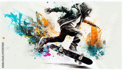 skateboard photo