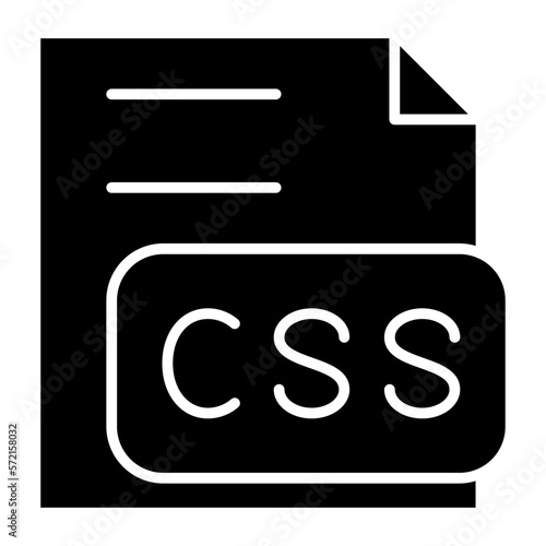Vector Design CSS File Icon Style