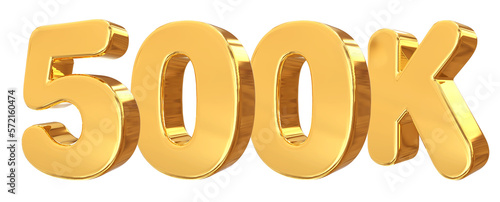 500K Follower Golden Number