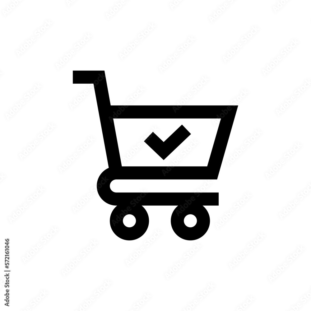 checkout line icon checkout line icon