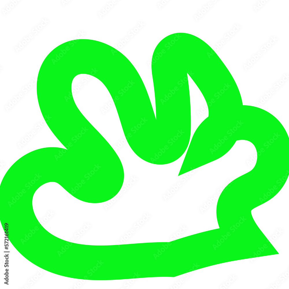 Green Lines Abstract Transparent Green Lines Abstract Transparent