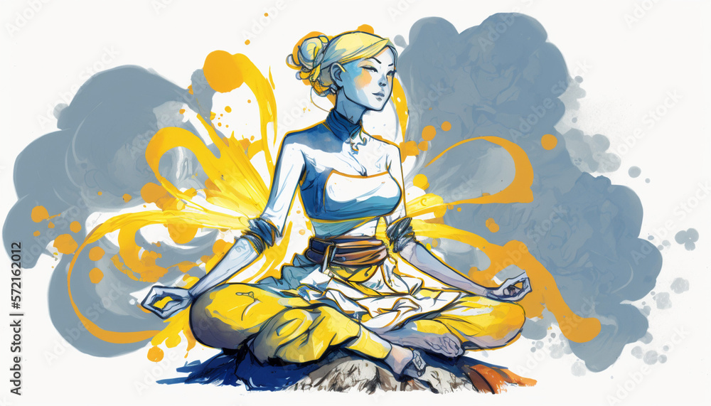 Fototapeta premium meditation