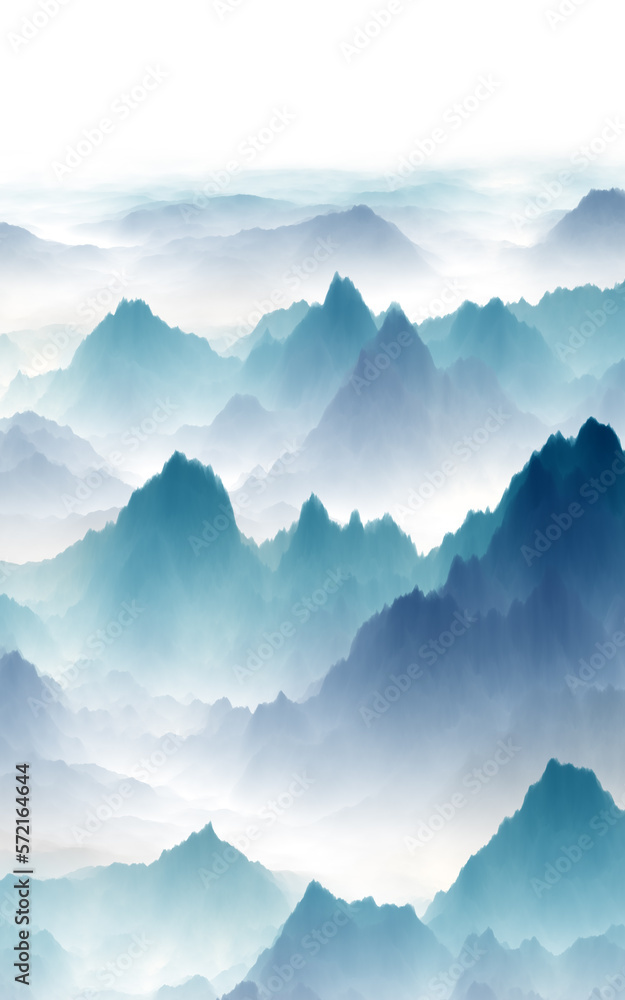 mountain landscape with clouds mountain landscape with clouds