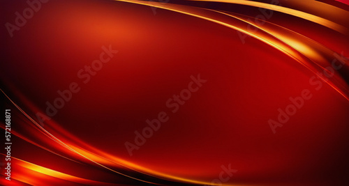 Bright Gold And Red Vector Illustration Background