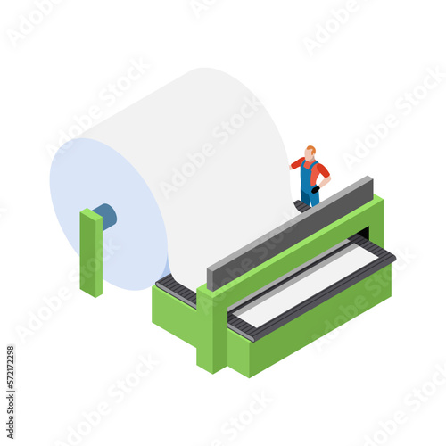 Paper Production Rolling Composition