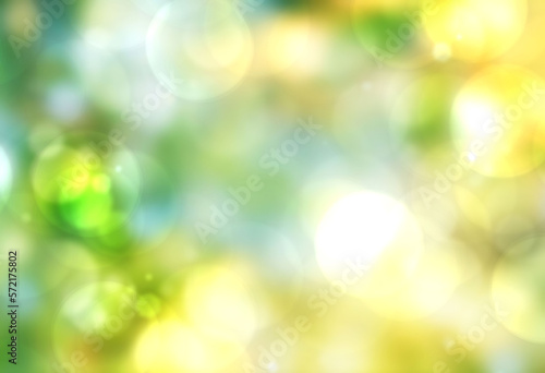 Green bokeh abstract background blur