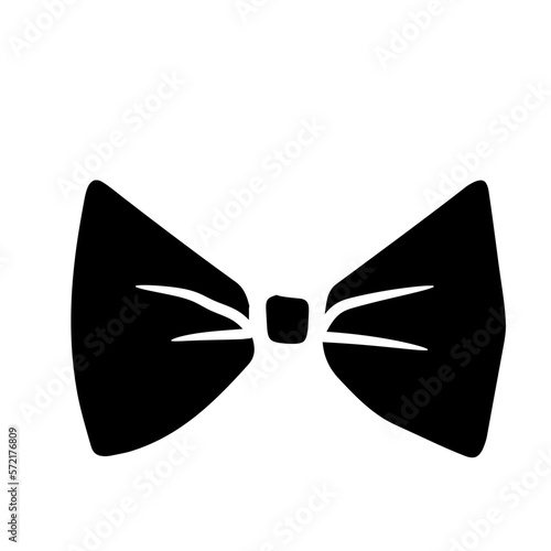 black bow tie icon