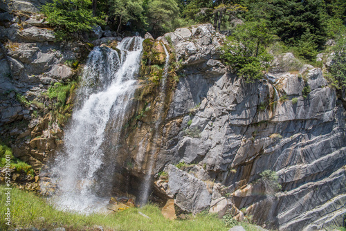 waterfalls water springa season in theodoriana  arta greece  