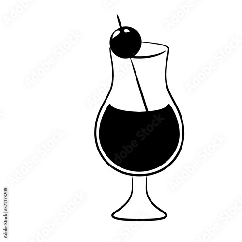 glass of pear juice