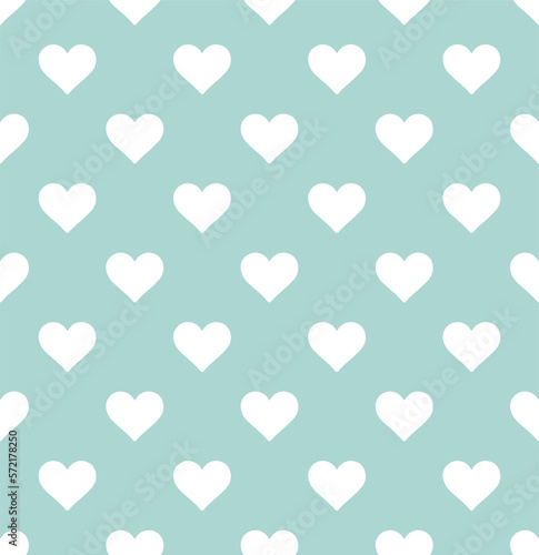 Abstract Monochrome Hearts Minimal Pattern Vector Seamless Design Perfect for Allover Fabric Print or Wrapping Paper Trendy Fashion Colors Simple Look