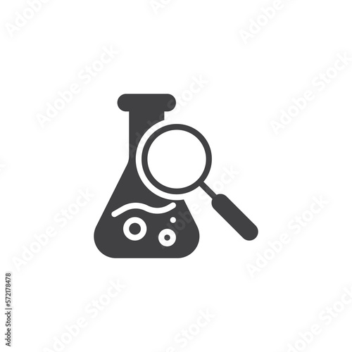Laboratory experiment vector icon
