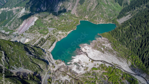 Fototapeta Naklejka Na Ścianę i Meble -  Alpine lake, blue lake, landscape, mountains
