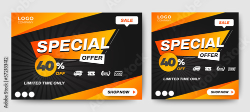 Sale banner template design. Sale banner template design with modern background , Big sale special offer up to 50% off. Super Sale, end of season special offer banner. vector illustration.
