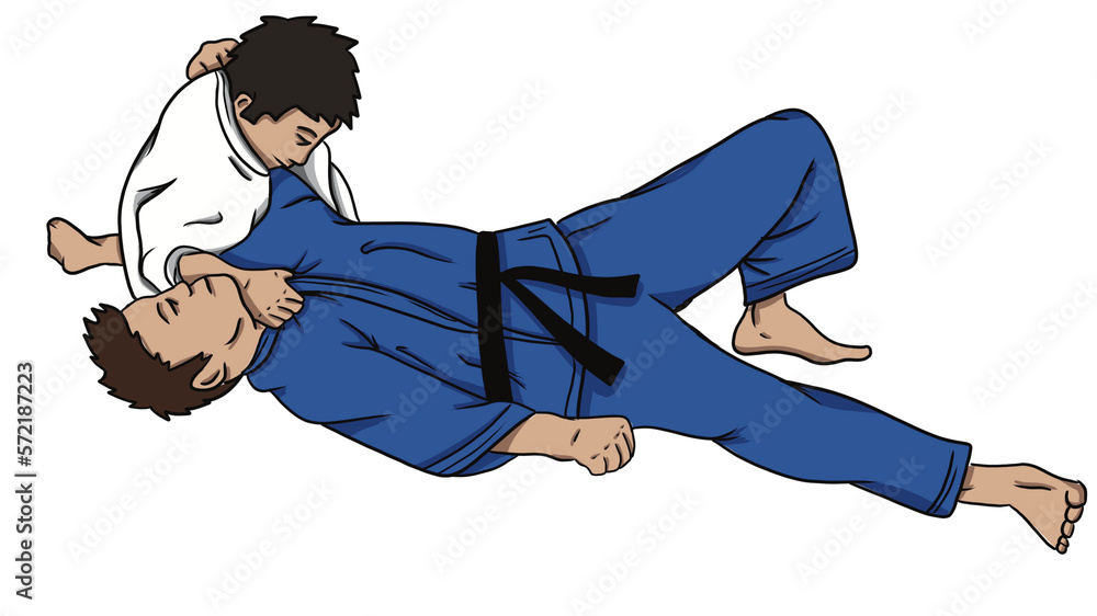 Φωτογραφία Judo - shime waza - katate jime