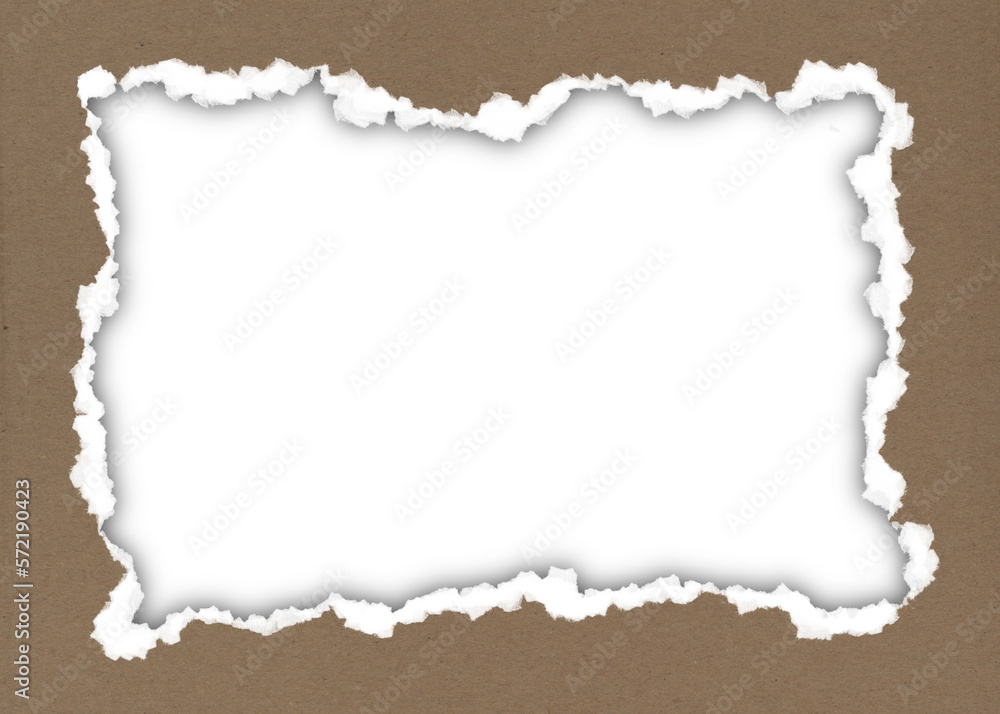 torn paper elements on the sides torn paper elements on the sides