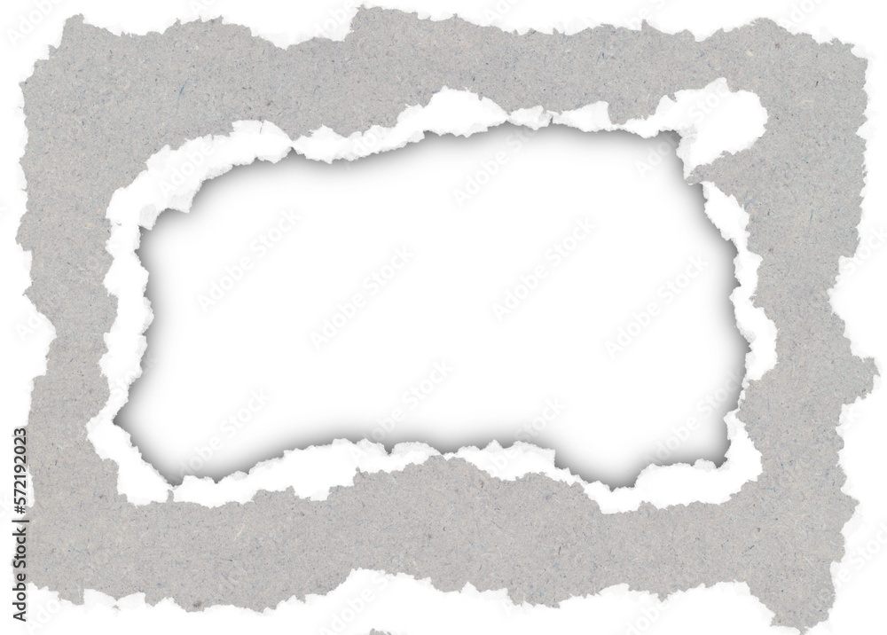 illustration of stacked torn paper frames illustration of stacked torn paper frames
