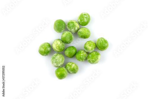 Green frozen peas © romantsubin