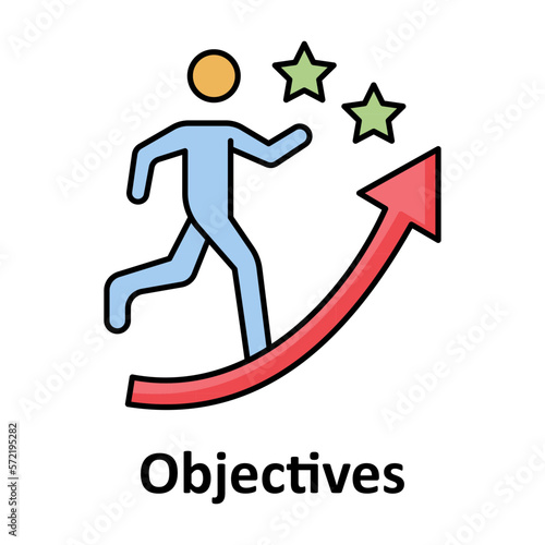 Prince Outline with fill Color vector icon that can easily modify or edit

