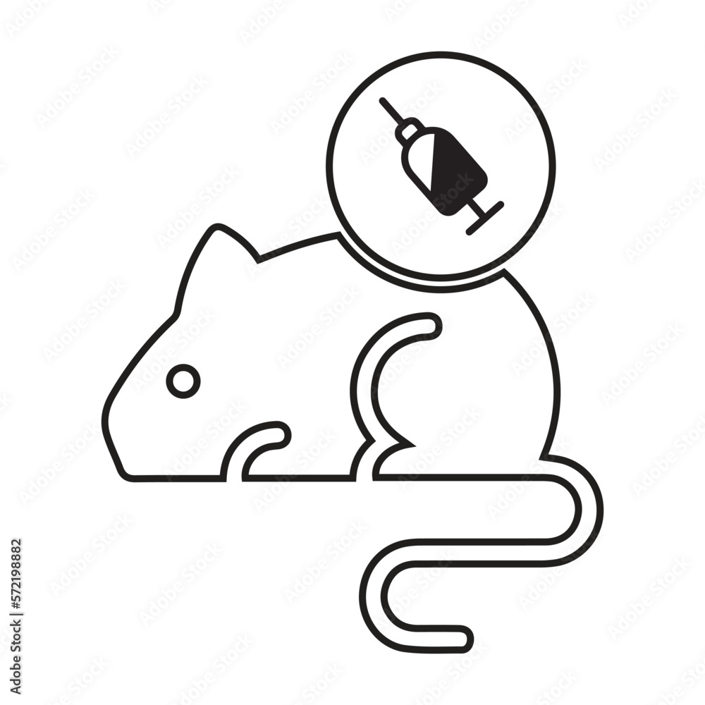 Fototapeta premium Vaccine, immunity, vaccination icon