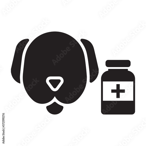 Vaccine, immunity, vaccination icon