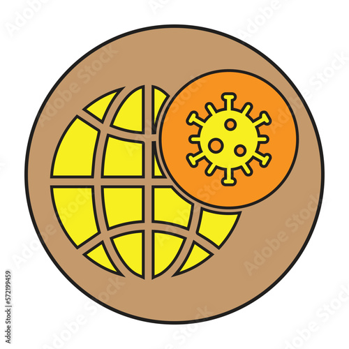 Vaccine, immunity, vaccination icon