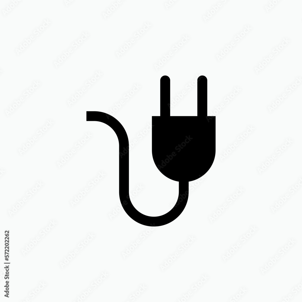 Electrical Plug Icon. Socket Symbol - Vector. Electrical Plug Icon. Socket Symbol - Vector.