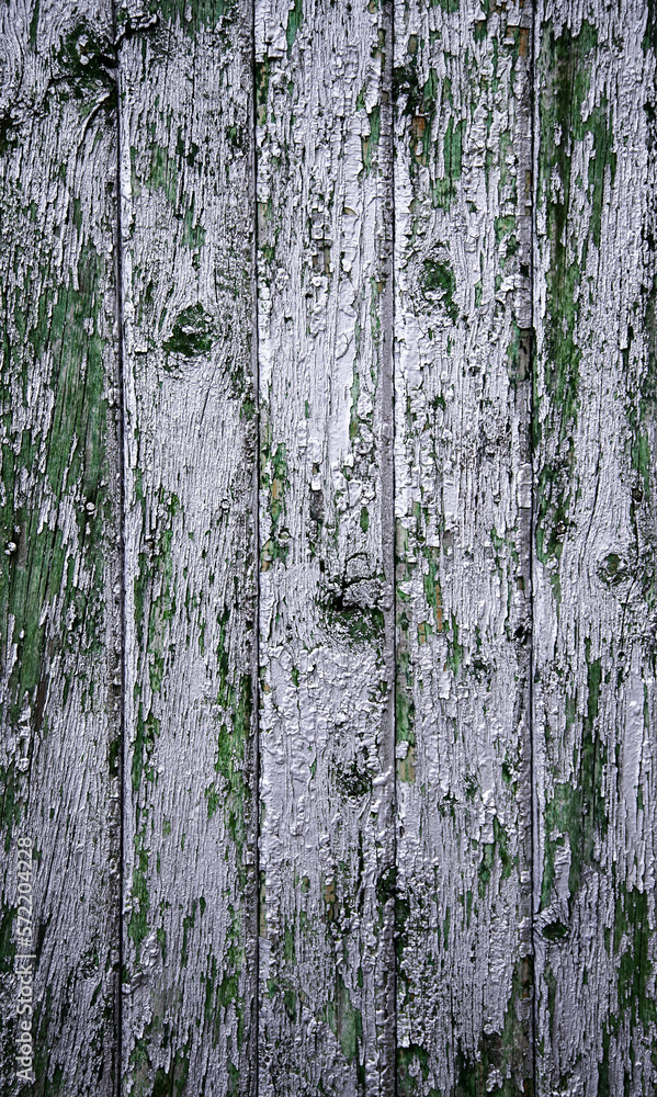 Silver wooden wall