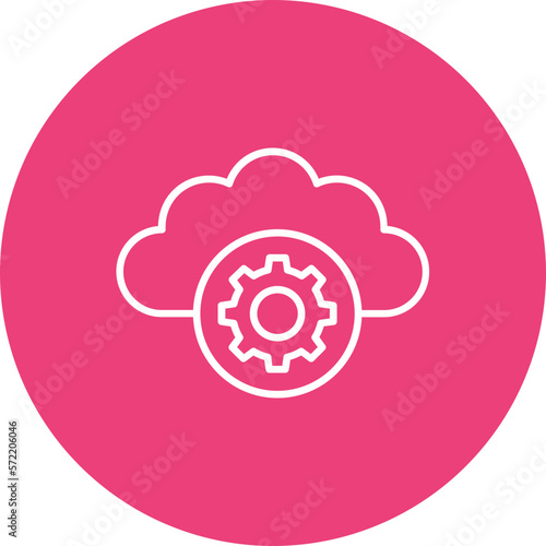 Cloud Settings Icon