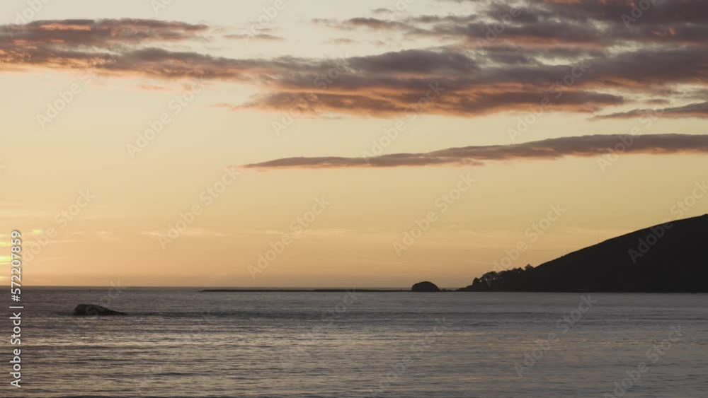 Avila Beach California Sunset on Shoreline Avila Beach California Sunset on Shoreline