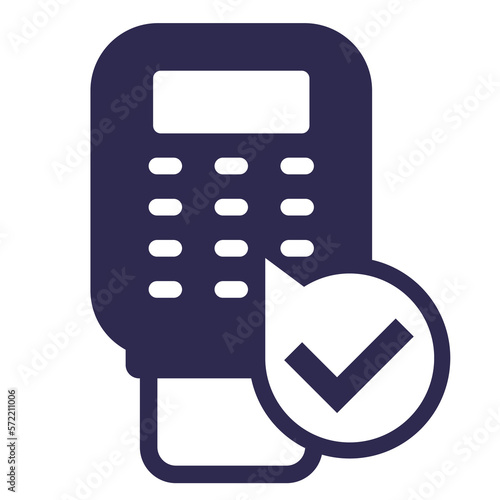 pos terminal payment icon