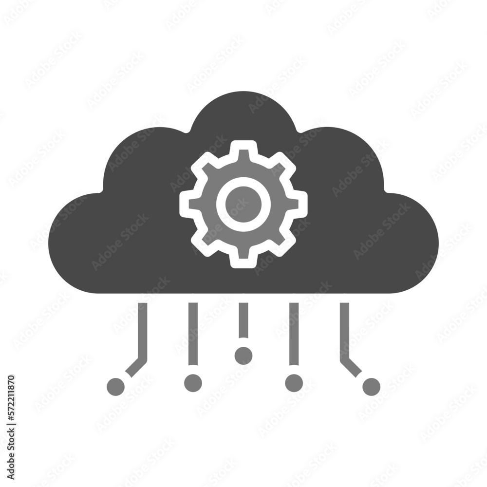 Cloud Computing Icon Cloud Computing Icon