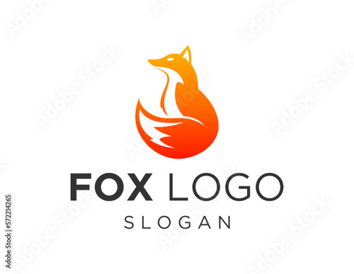 Free Download Logo about Fox on a white background. created using the CorelDraw application. - GFXLoad