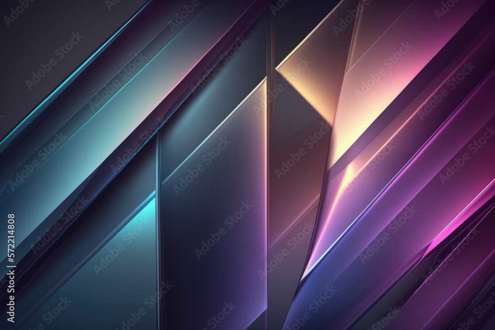 Abstract Glass Gradient Background - Generative AI Abstract Glass Gradient Background - Generative AI