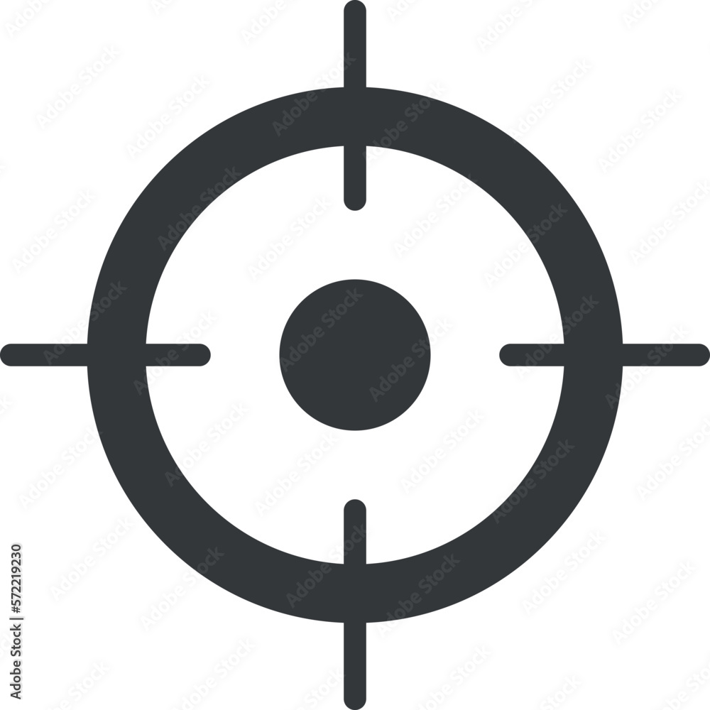 target icon.filled target icon from business collection. flat glyph vector isolated on white background. Editable target symbol can be used web and mobile target icon.filled target icon from business collection. flat glyph vector isolated on white background. Editable target symbol can be used web and mobile