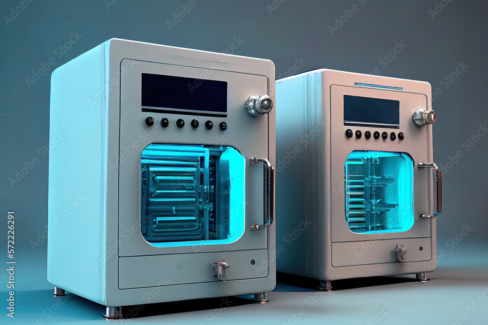 Fototapeta premium Sterilizer. Generative Ai