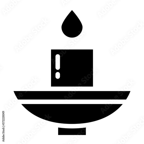 candle glyph 