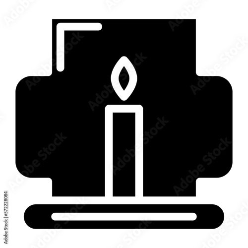 candle glyph 