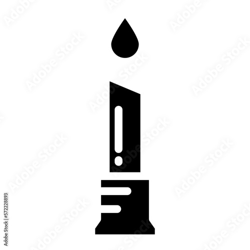 candle glyph 
