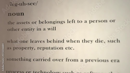 Legacy Definition