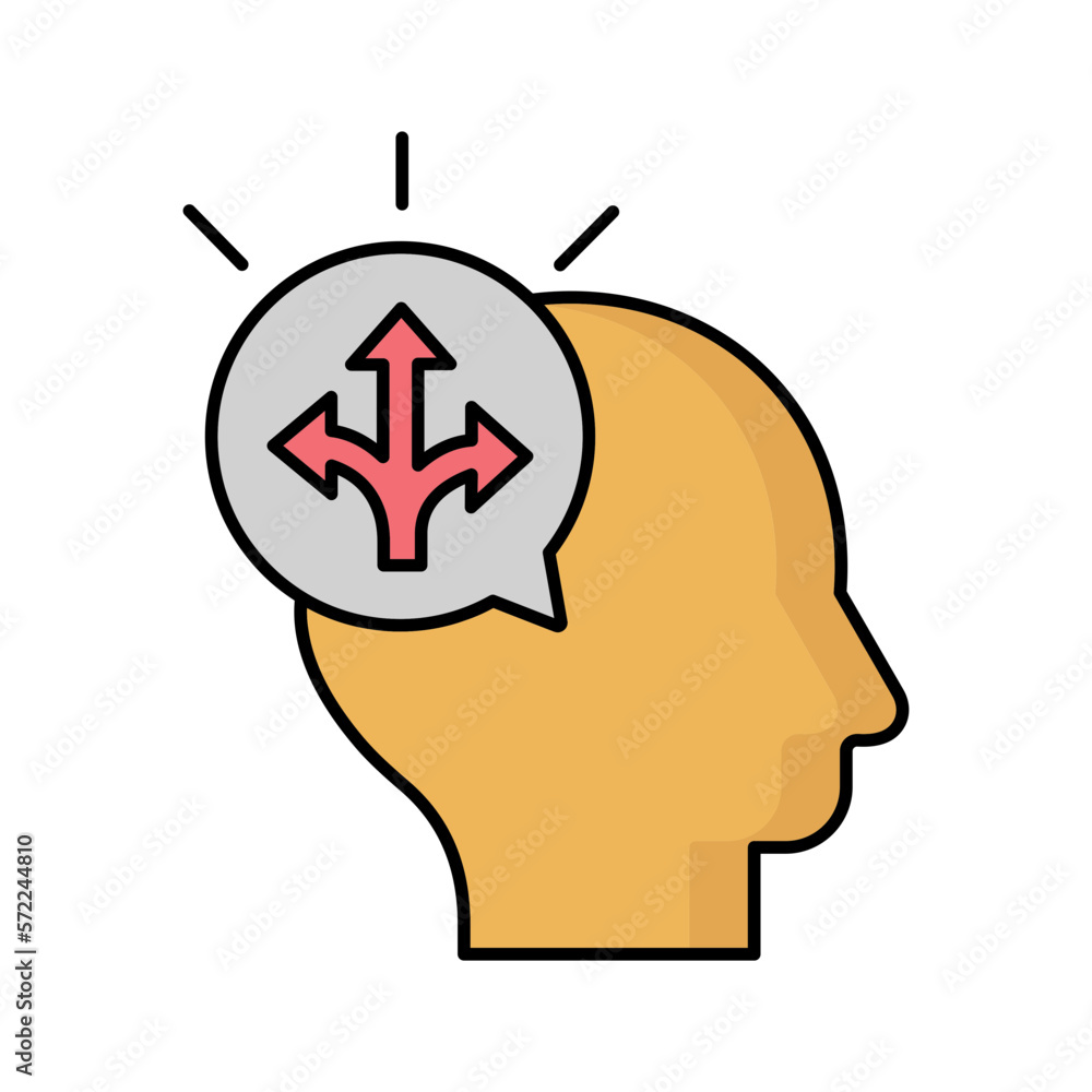 Double minded vector icon easily modify
Double minded vector icon easily modify