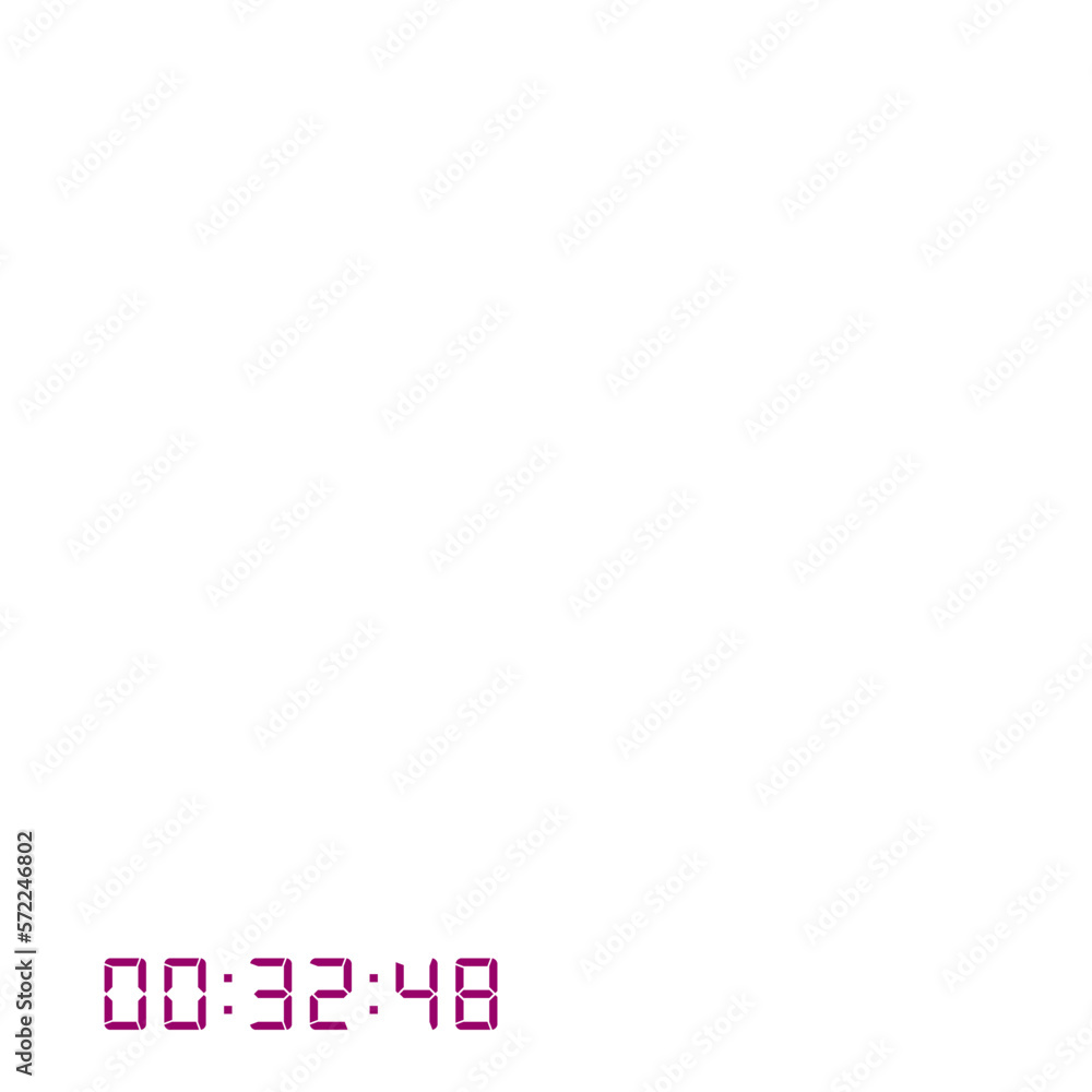Digital clock number set. Electronic figures. Vector illustration. Digital clock number set. Electronic figures. Vector illustration.