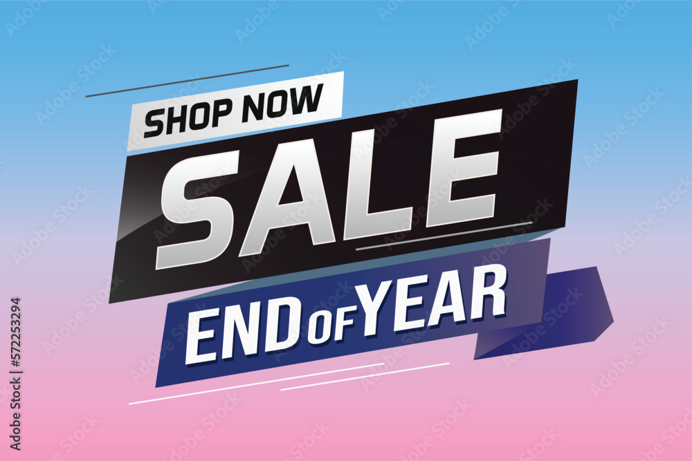 End of year Sale word concept vector illustration with lines and 3d style, landing page, template, ui, web, mobile app, poster, banner, flyer, background, gift card, coupon, label, wallpaper End of year Sale word concept vector illustration with lines and 3d style, landing page, template, ui, web, mobile app, poster, banner, flyer, background, gift card, coupon, label, wallpaper