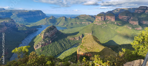 View at Blyde river canyon in South Africa
