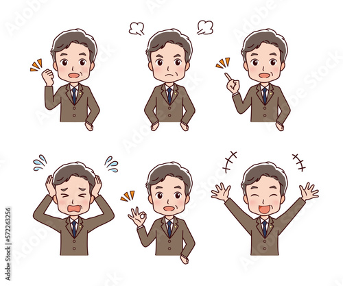働く人々　職業のイラスト