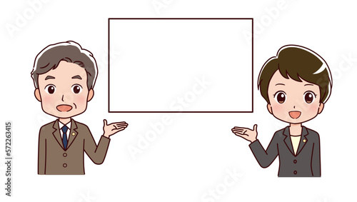 働く人々　職業のイラスト