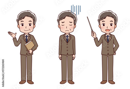 働く人々　職業のイラスト