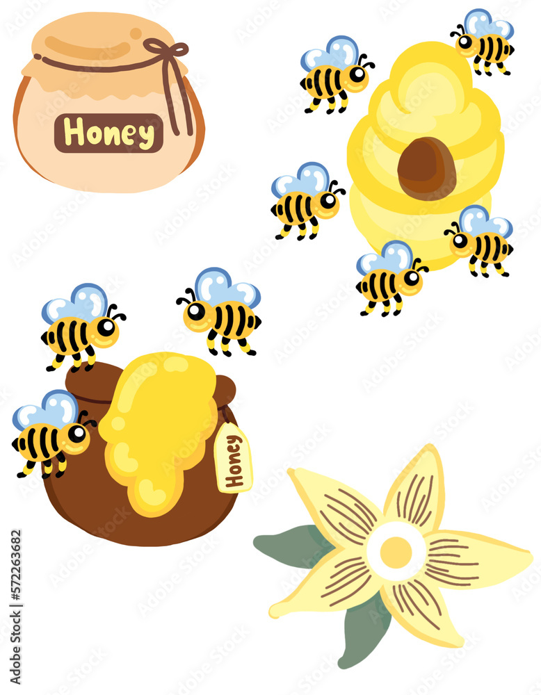 honey and bees honey and bees