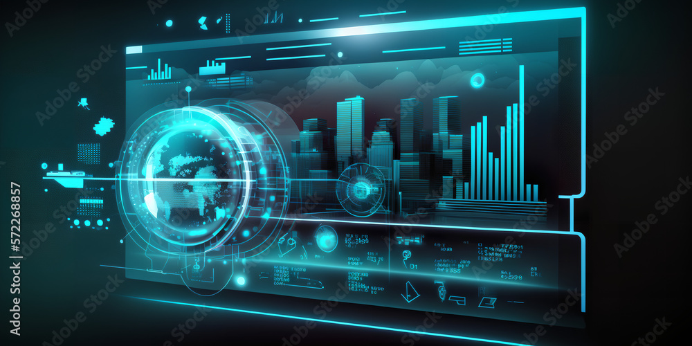Obraz premium audio cassette on a blue background