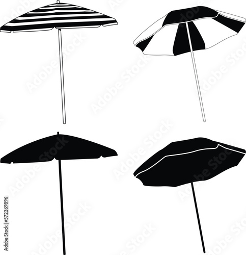 Umbrella silhouette