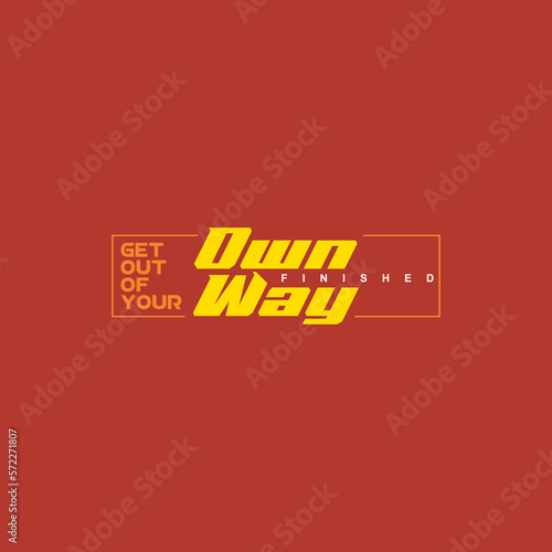 DESIGN VECTOR SIMPLE QUOTE MODERN UNTUK TEMPLATE KAOS